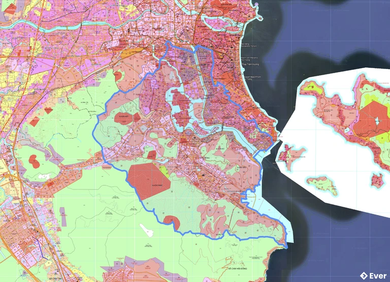 Bản đồ quy hoạch phường Nam Nha Trang