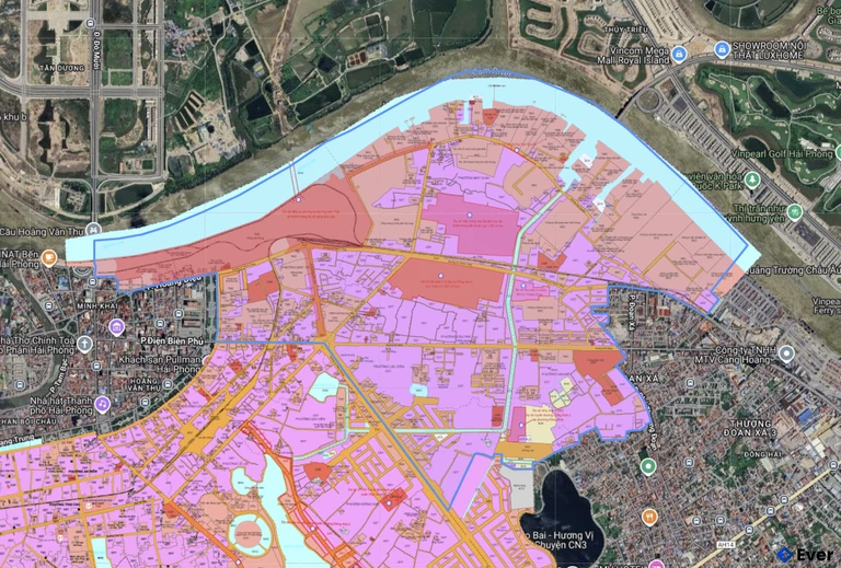 Bản đồ quy hoạch phường Ngô Quyền sau sáp nhập