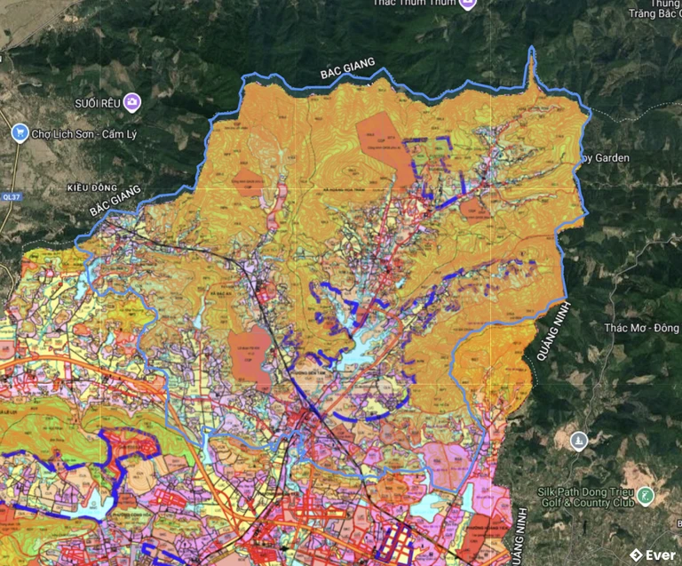 Bản đồ quy hoạch phường Nguyễn Trãi