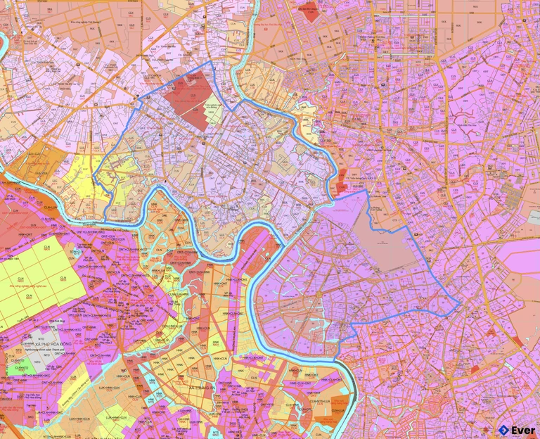 Bản đồ quy hoạch phường Phú An