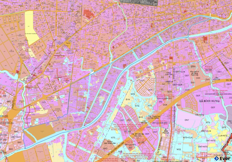 Bản đồ quy hoạch phường Phú Định