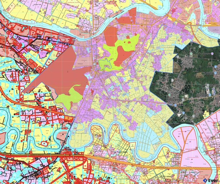 Bản đồ quy hoạch phường Phù Liễn