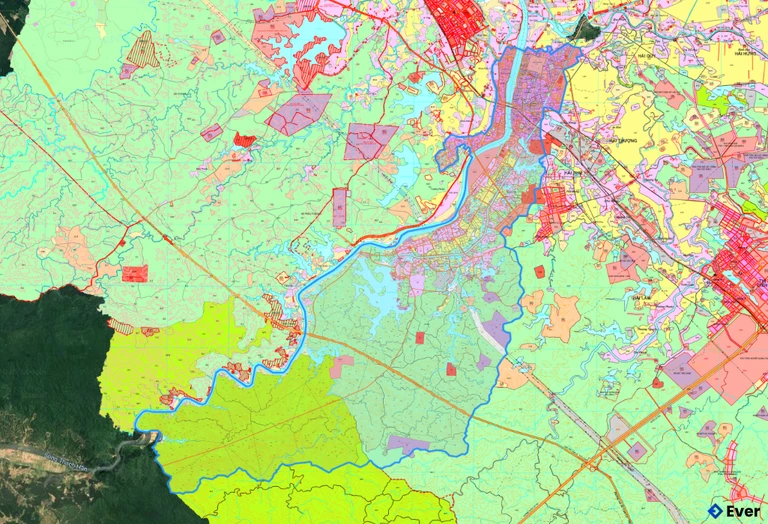 Bản đồ quy hoạch phường Quảng Trị