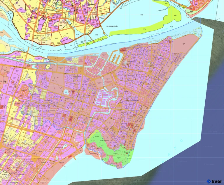 Bản đồ quy hoạch phường Sầm Sơn