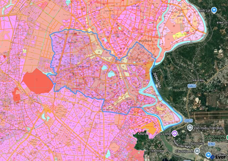 Bản đồ quy hoạch phường Tân Khánh