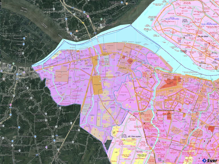 Bản đồ quy hoạch phường Tân Ngãi