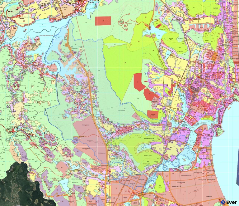 Bản đồ quy hoạch phường Trúc Lâm