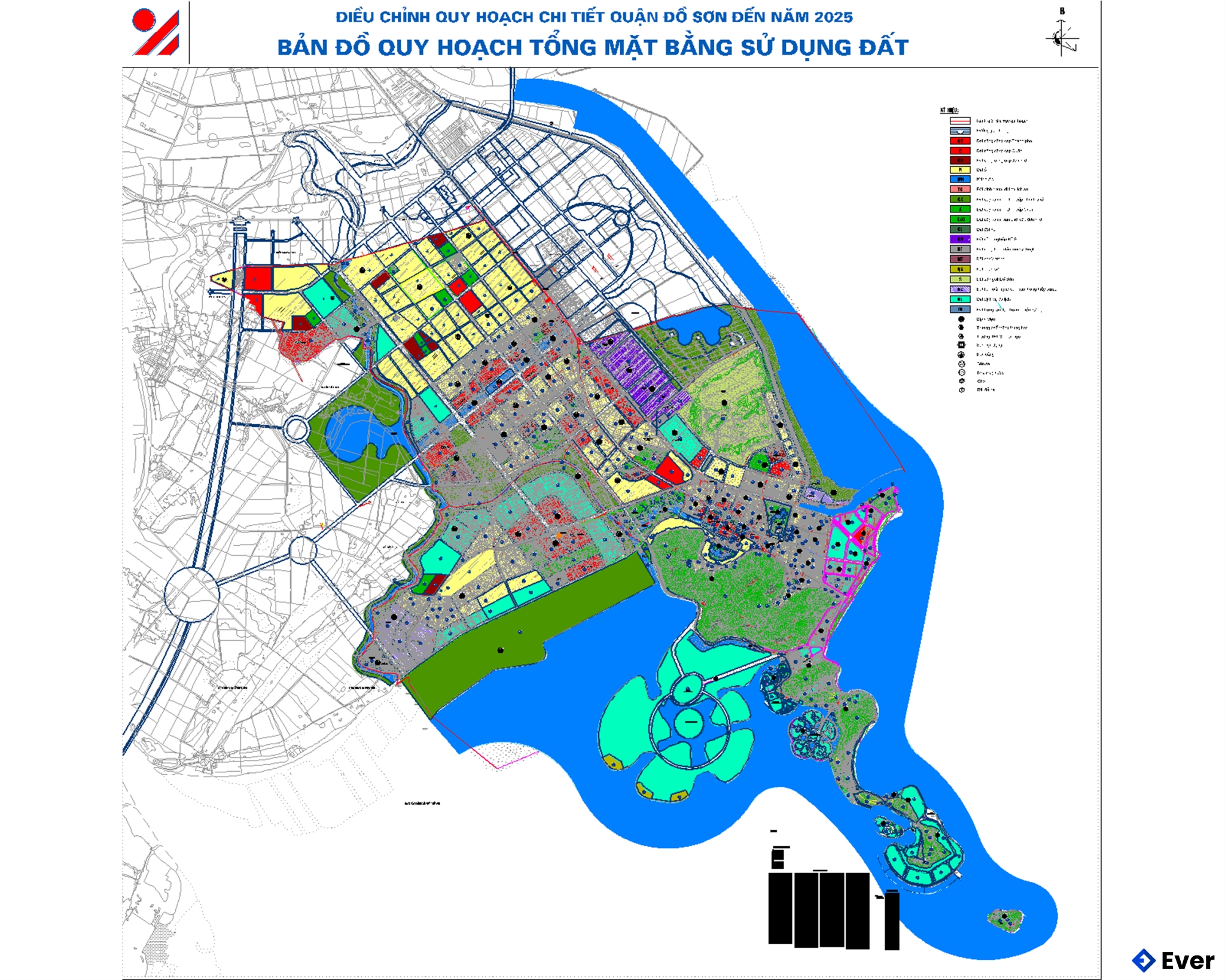 Bản đồ quy hoạch Quận Đồ Sơn