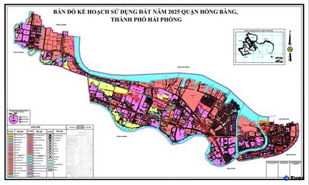 Bản đồ quy hoạch Quận Hồng Bàng