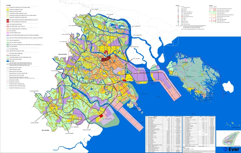 Bản đồ quy hoạch Thành phố Hải Phòng