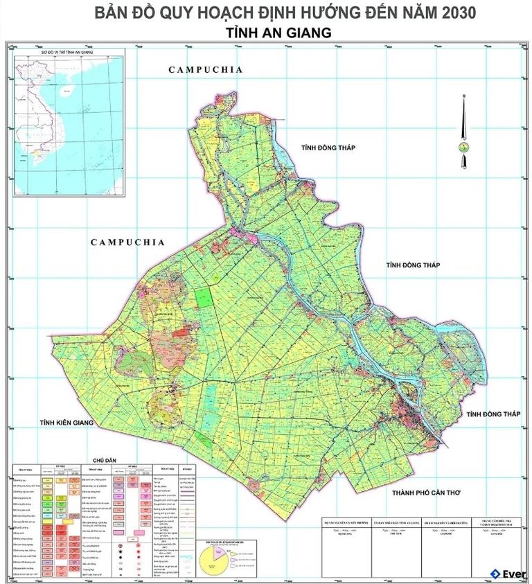 Bản đồ quy hoạch Tỉnh An Giang