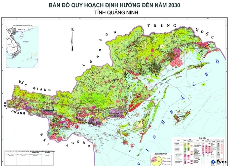 Bản đô quy hoạch Tỉnh Quảng Ninh