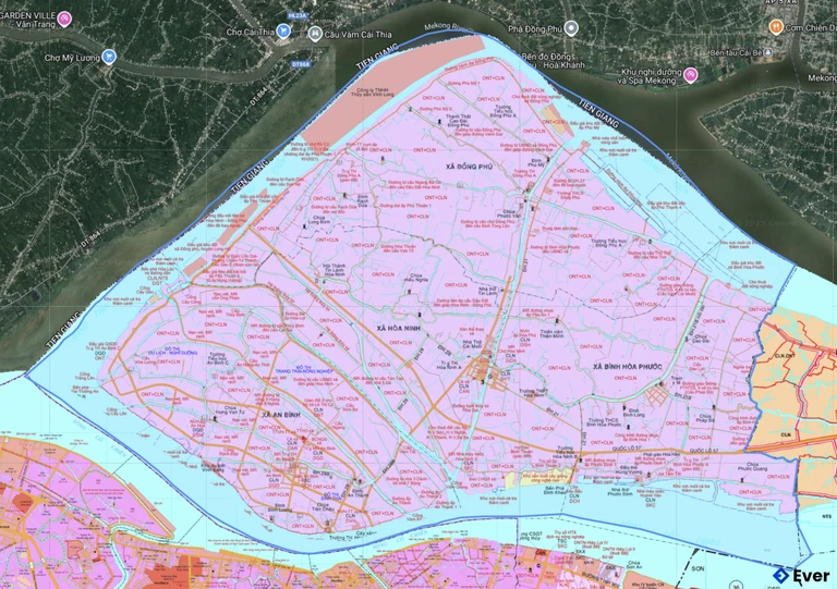 Bản đồ quy hoạch xã An Bình