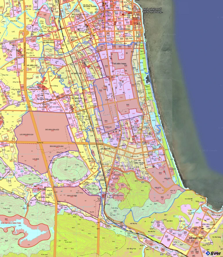 Bản đồ quy hoạch xã An Châu