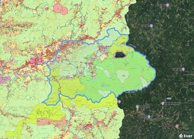Bản đồ quy hoạch xã An Lạc