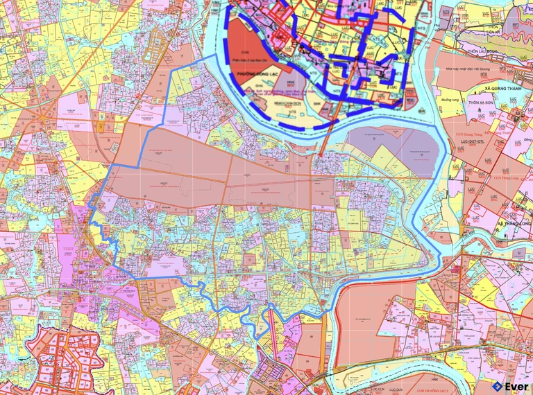 Bản đồ quy hoạch xã An Phú, Hải Phòng sau sáp nhập