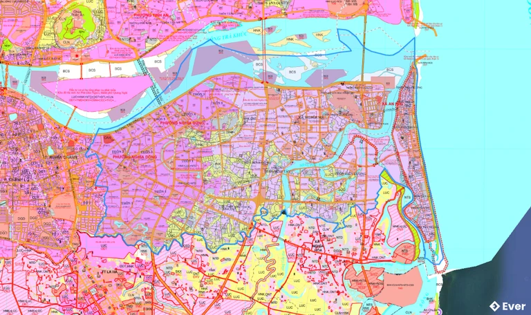 Bản đồ quy hoạch xã An Phú