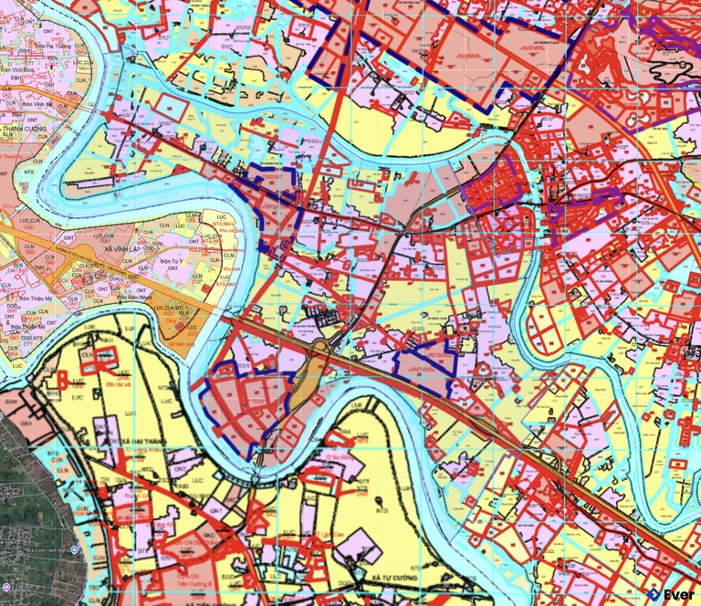 Bản đồ quy hoạch xã An Quang