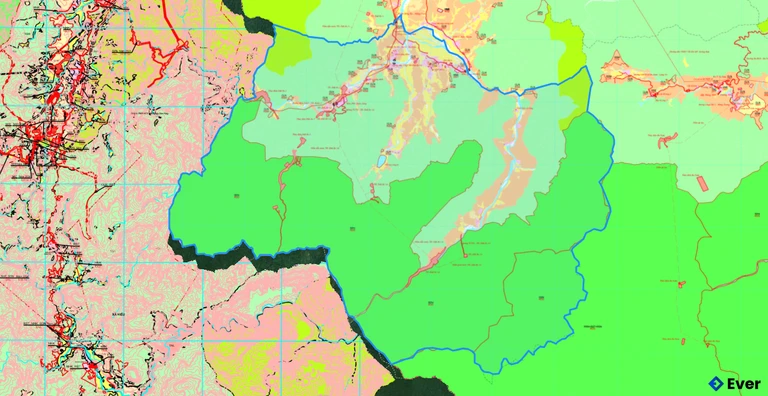 Bản đồ quy hoạch xã Ba Xa