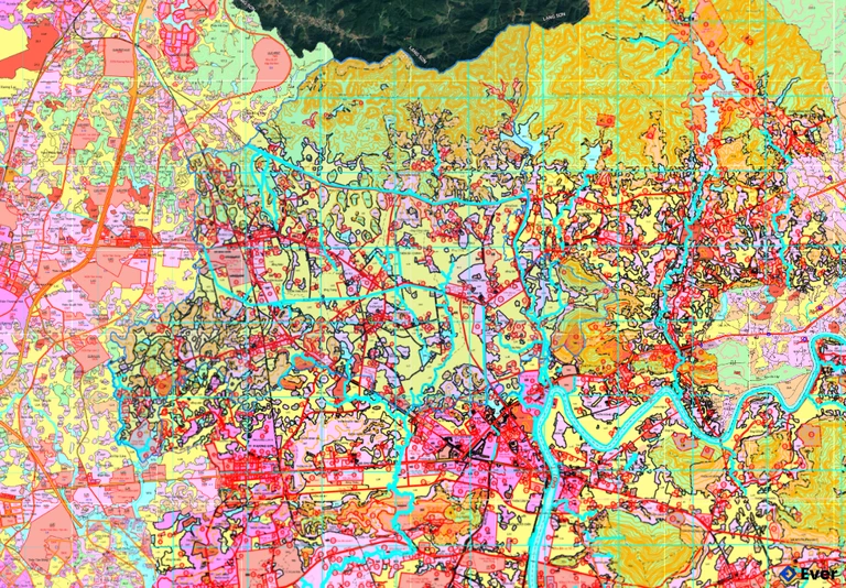 Bản đồ quy hoạch xã Bảo Đài