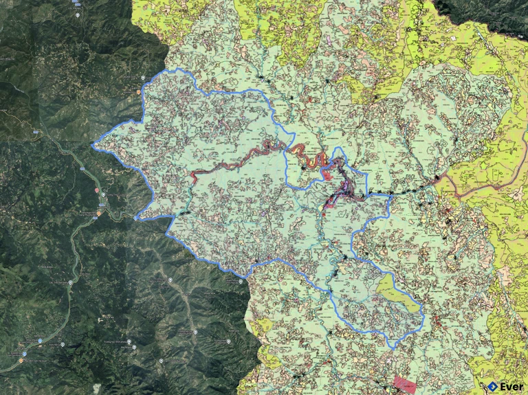 Bản đồ quy hoạch xã Bảo Lạc