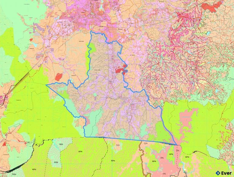 Bản đồ quy hoạch xã Bảo Lâm 3