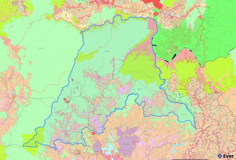 Bản đồ quy hoạch xã Bảo Lâm 4
