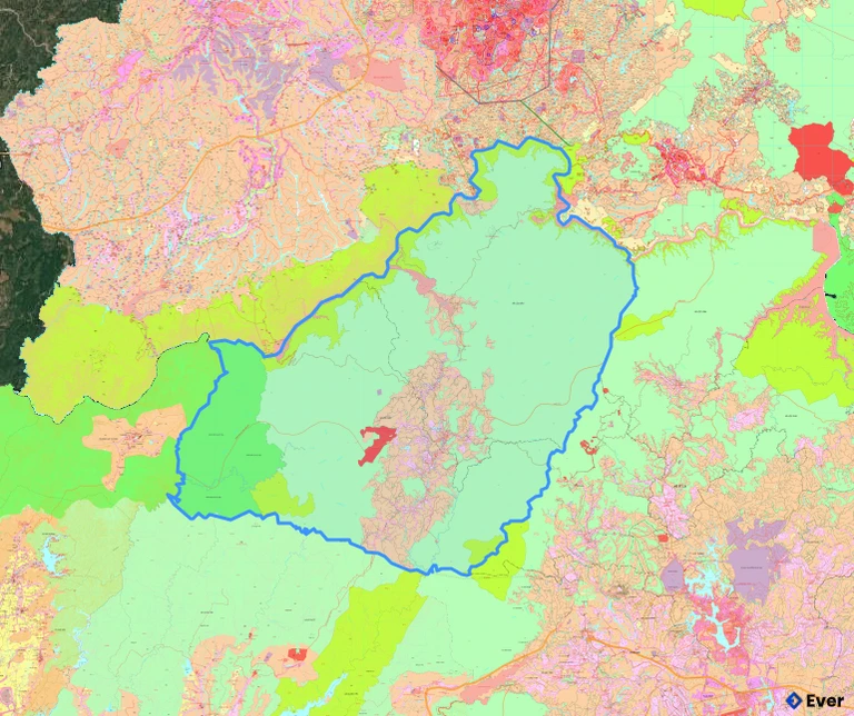 Bản đồ quy hoạch xã Bảo Lâm 5