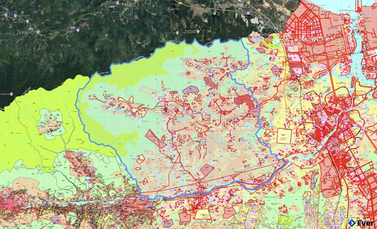Bản đồ quy hoạch xã Bình Minh