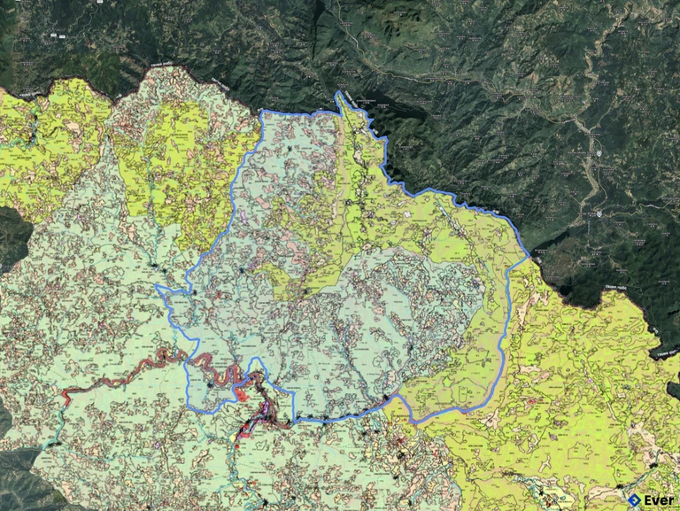 Bản đồ quy hoạch xã Cô Ba