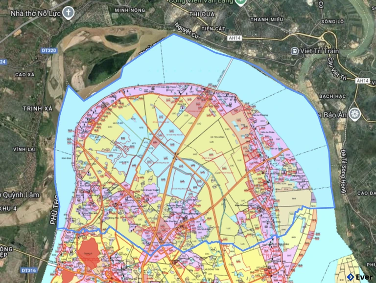 Bản đồ quy hoạch xã Cổ Đô