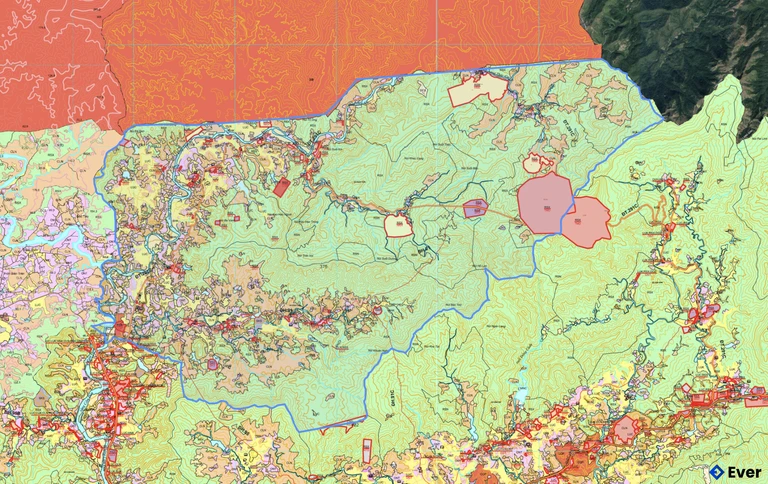 Bản đồ quy hoạch xã Đại Sơn