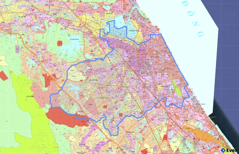 Bản đồ quy hoạch xã Hoàn Lão