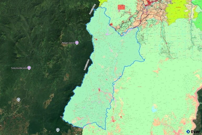 Bản đồ quy hoạch xã Ia Đal