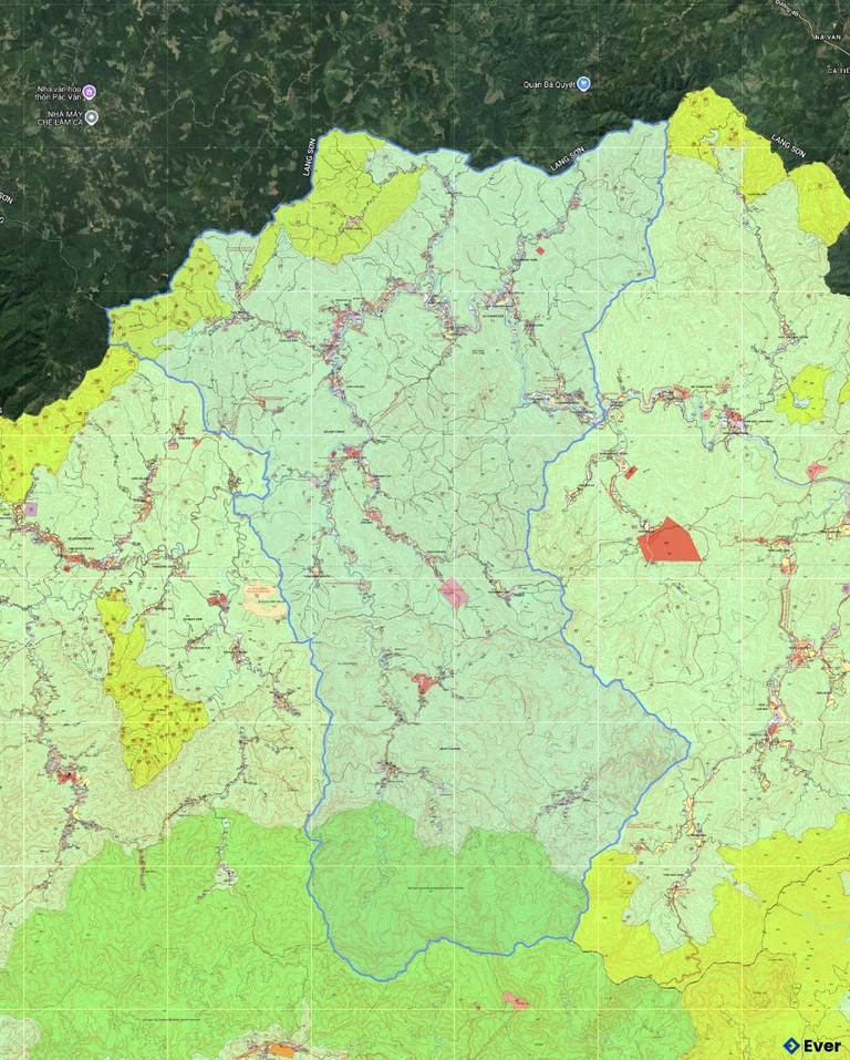 Bản đồ quy hoạch xã Kỳ Thượng