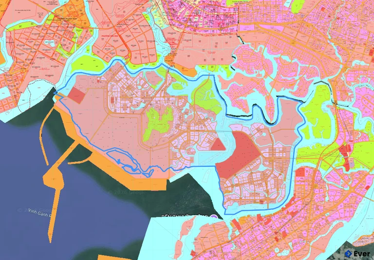 Bản đồ quy hoạch xã Long Sơn