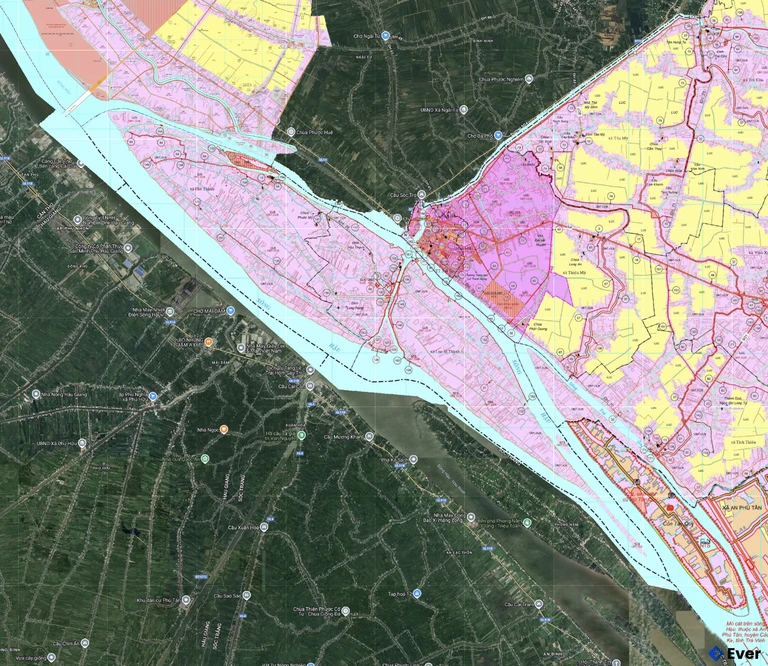 Bản đồ quy hoạch xã Lục Sĩ Thành