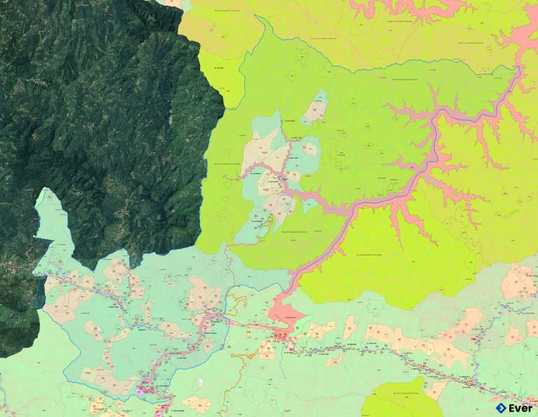 Bản đồ quy hoạch xã Lượng Minh