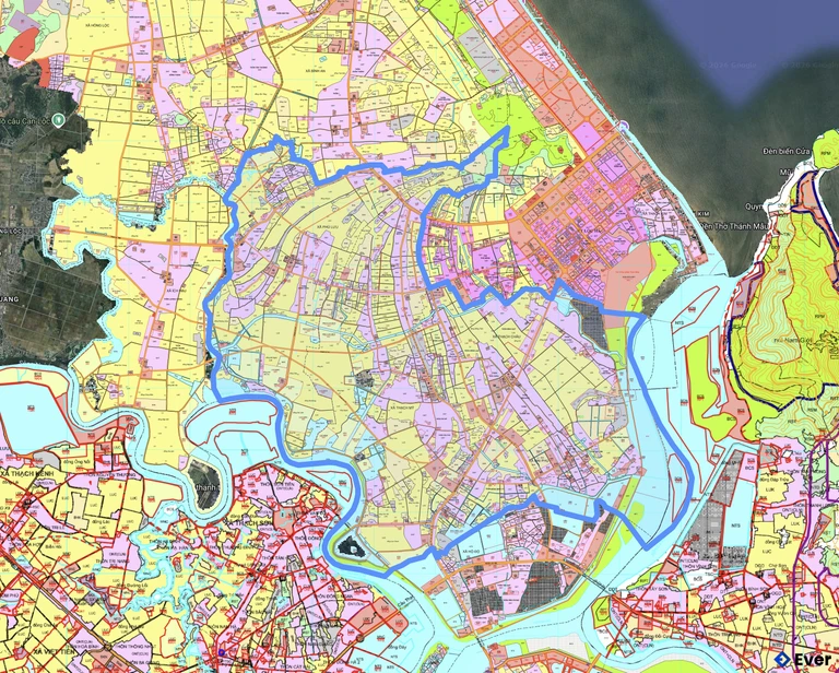 Bản đồ quy hoạch xã Mai Phụ