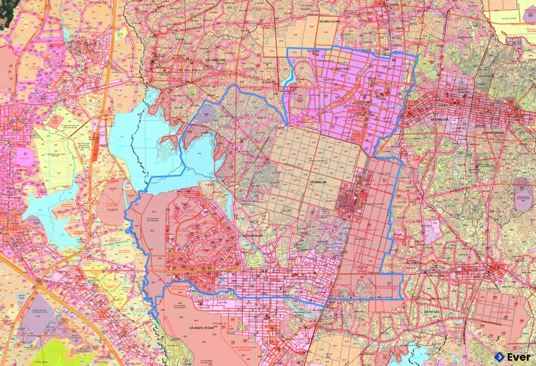 Bản đồ quy hoạch xã Ngãi Giao