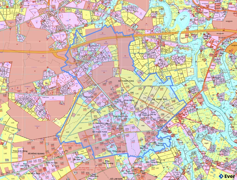 Bản đồ quy hoạch xã Nguyễn Lương Bằng, Hải Phòng sau sáp nhập