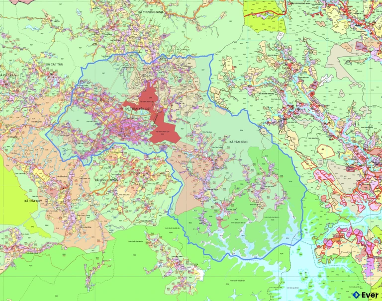 Bản đồ quy hoạch xã Như Xuân