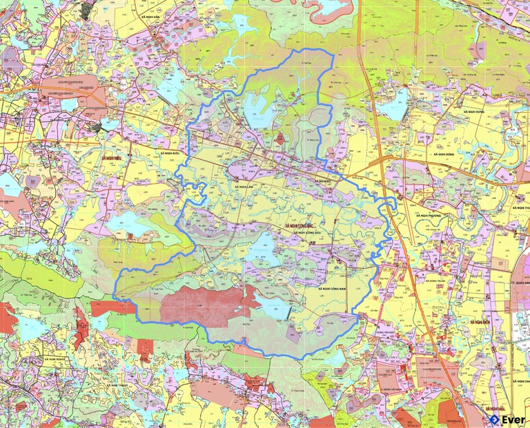 Bản đồ quy hoạch xã Phúc Lộc