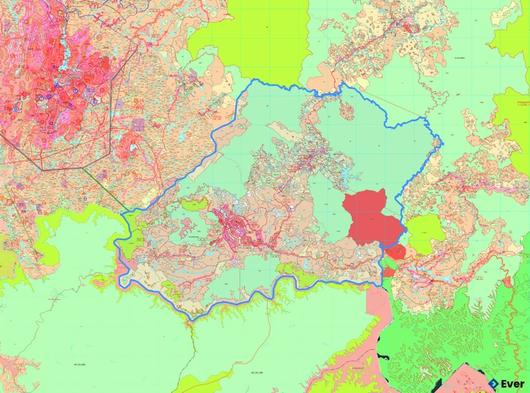 Bản đồ quy hoạch xã Quảng Khê