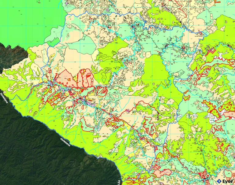 Bản đồ quy hoạch xã Quảng Lâm