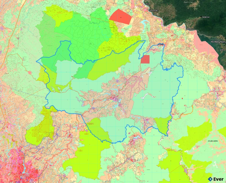 Bản đồ quy hoạch xã Quảng Sơn