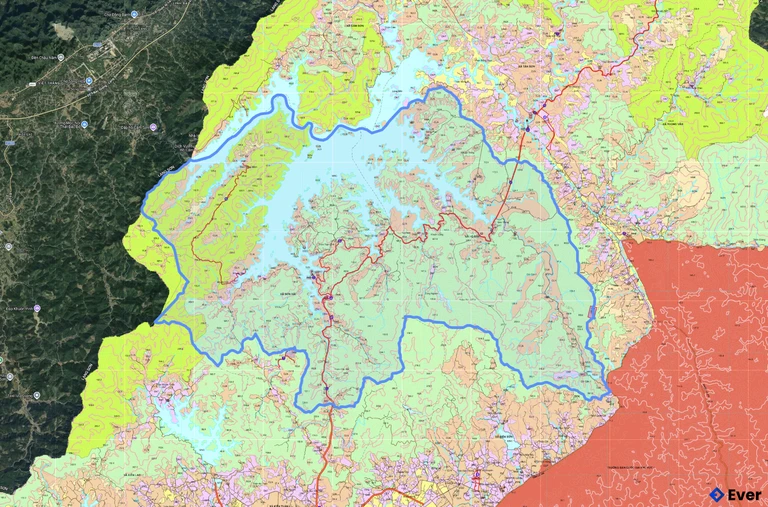 Bản đồ quy hoạch xã Sơn Hải
