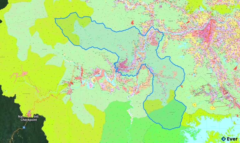Bản đồ quy hoạch xã Sơn Tây