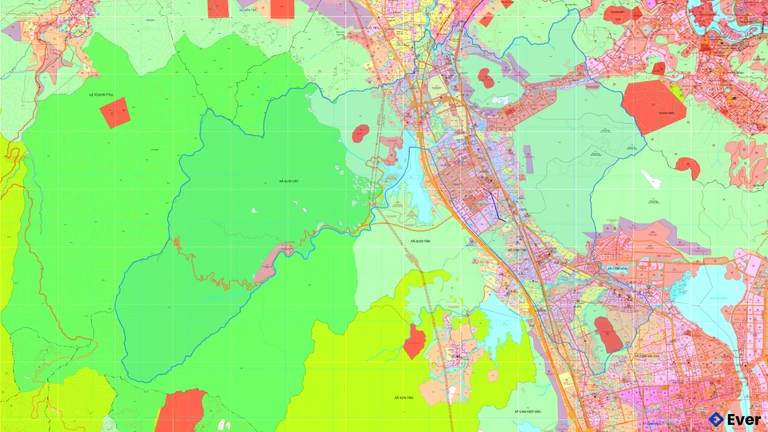 Bản đồ quy hoạch xã Suối Dầu