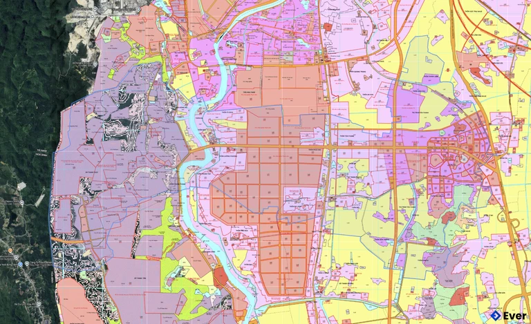 Bản đồ quy hoạch xã Tân Thanh